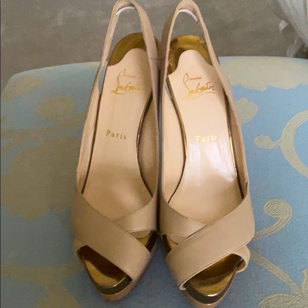 Christian louboutin platform heels